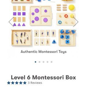 Monti Kids Level 6 Montessori Box